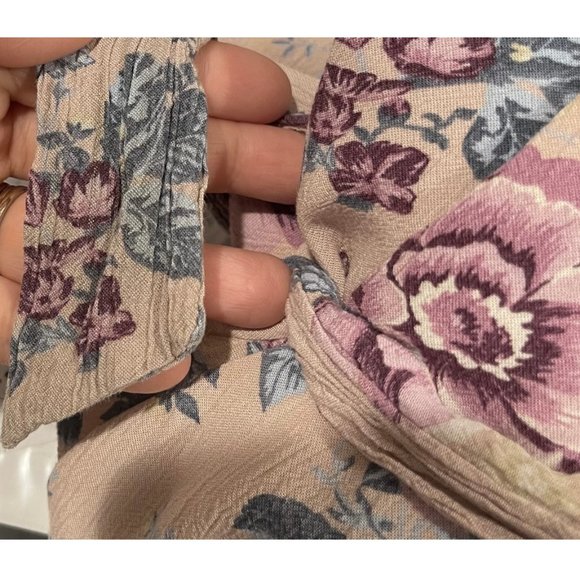 AMERICAN EAGLE Floral Bell Sleeve Romper - Picture 8 of 8